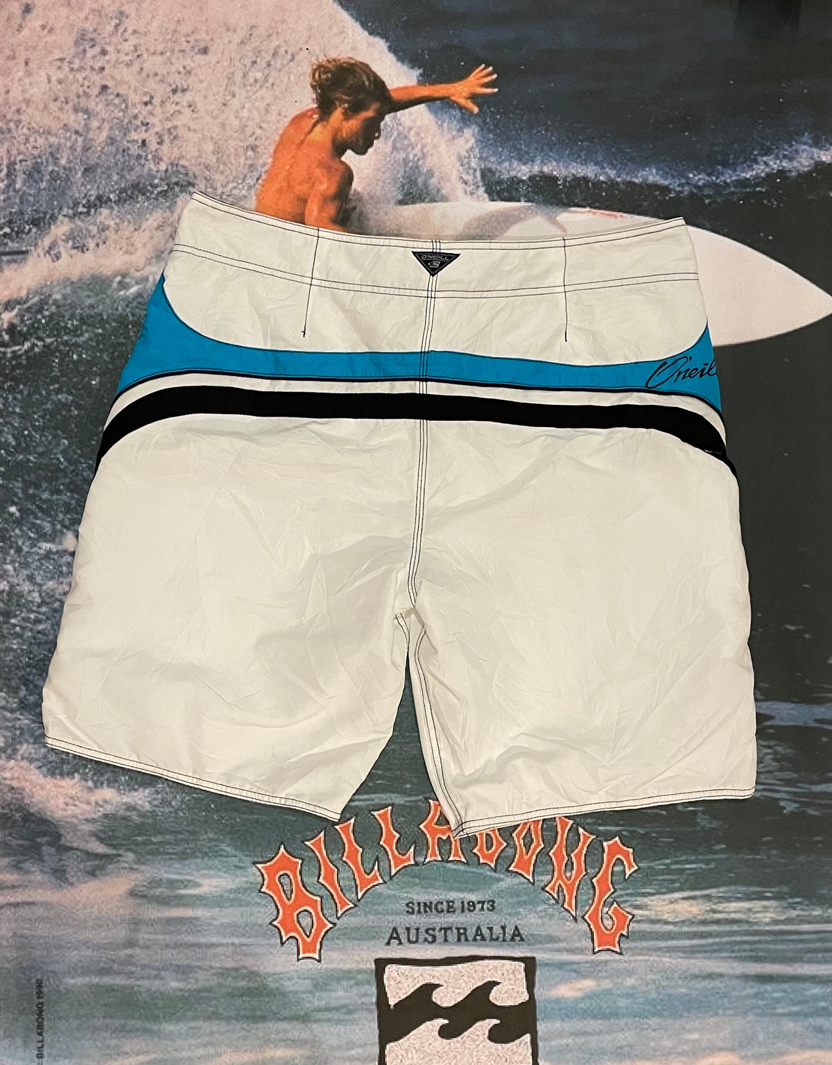 White O'niell boardies w 38