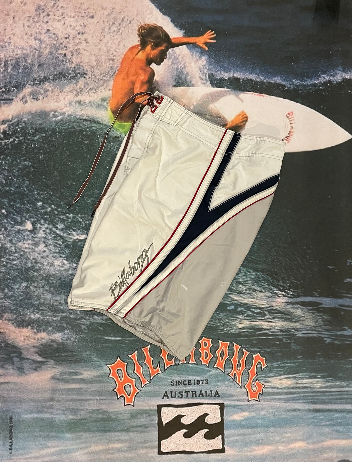 White Billabing boardies w 32