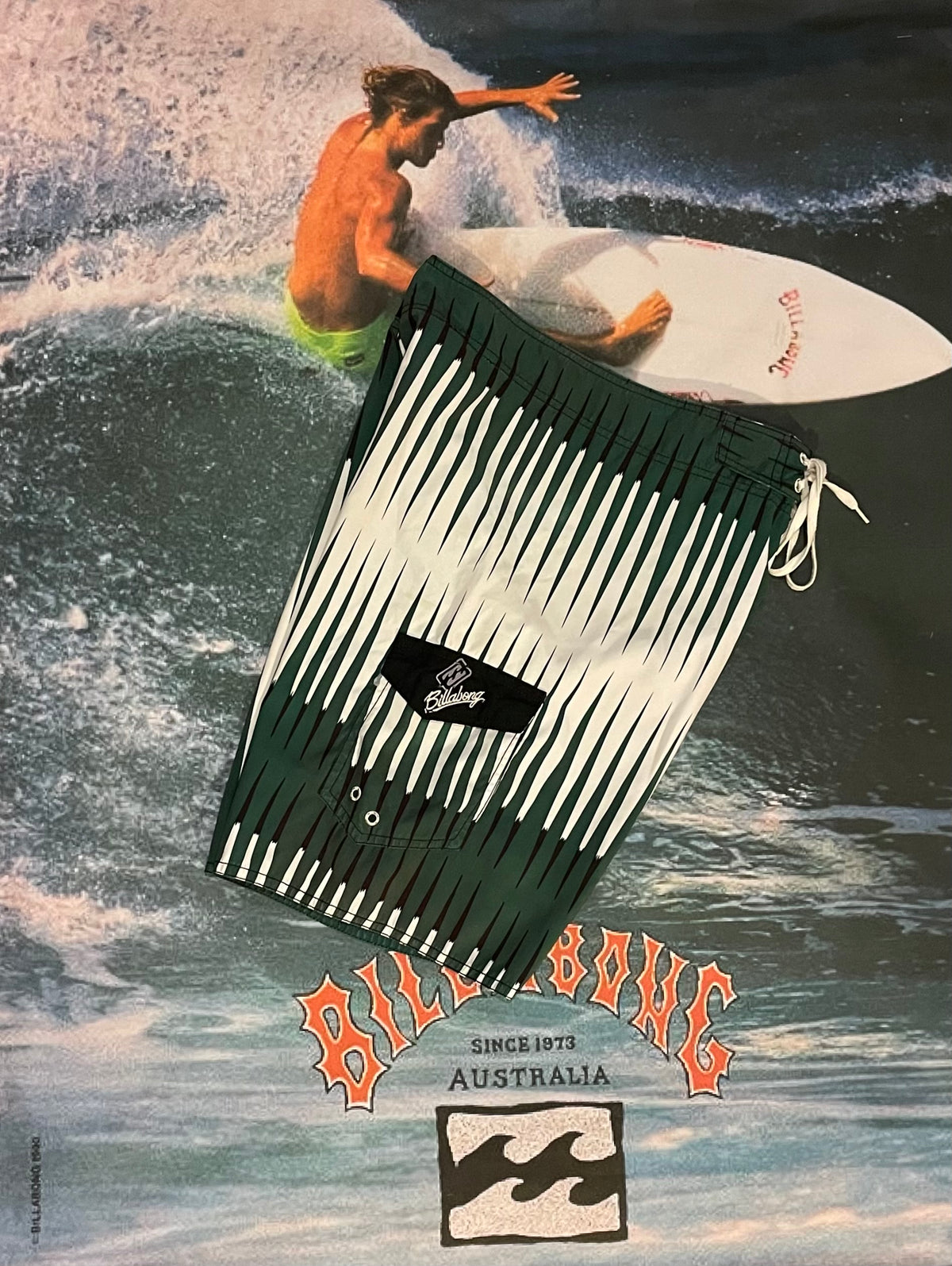 vintage billabong boardies w34