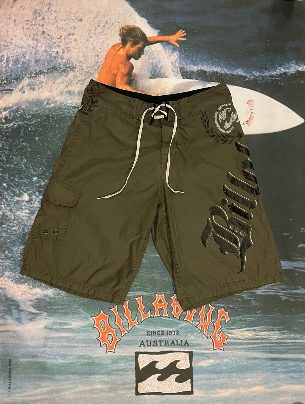 Brown Billabong boardies w32