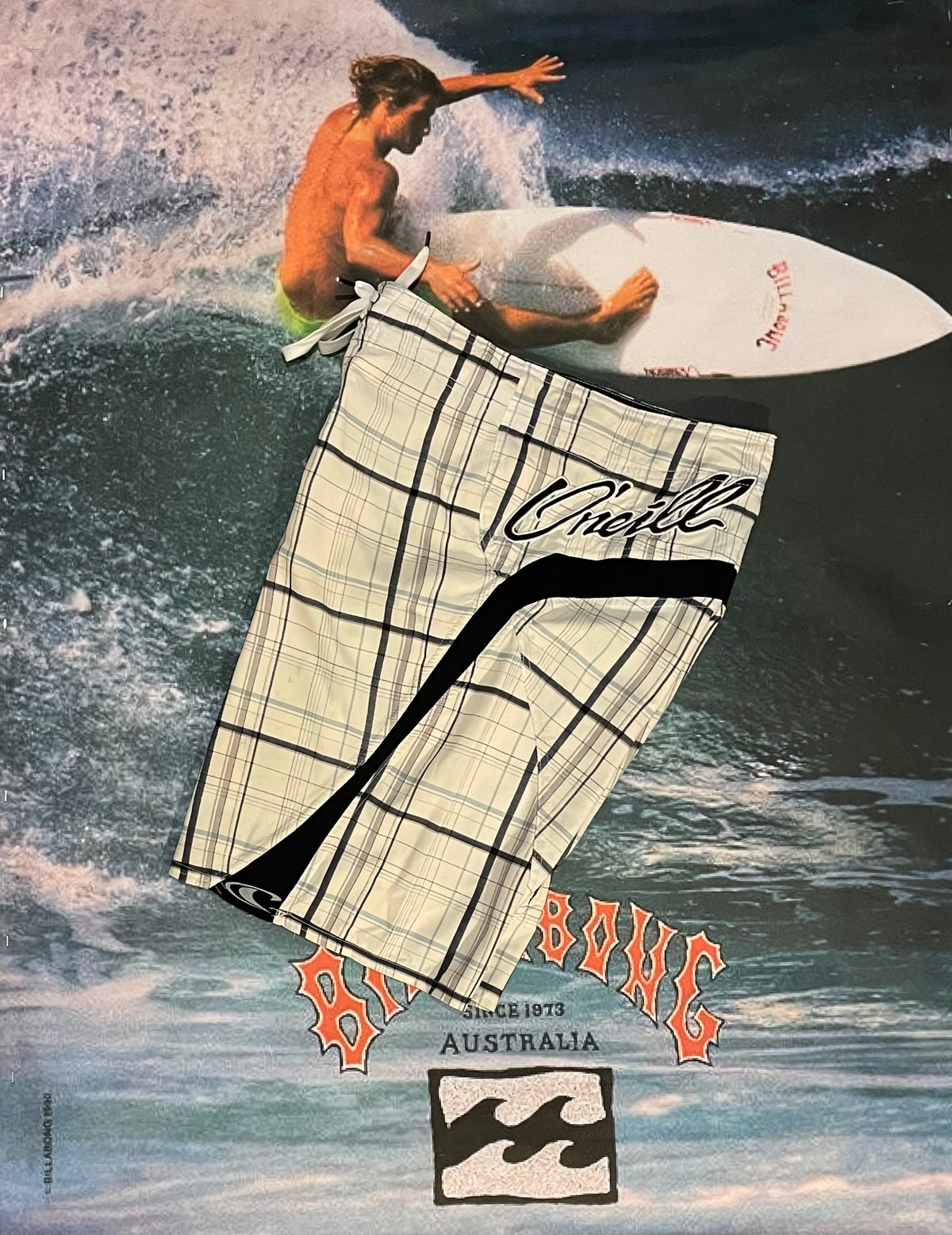 vintage o'niell boardies w34