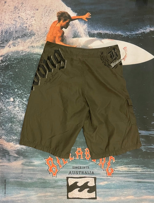 Brown Billabong boardies w32
