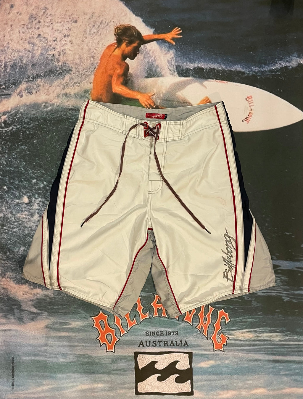 White Billabing boardies w 32