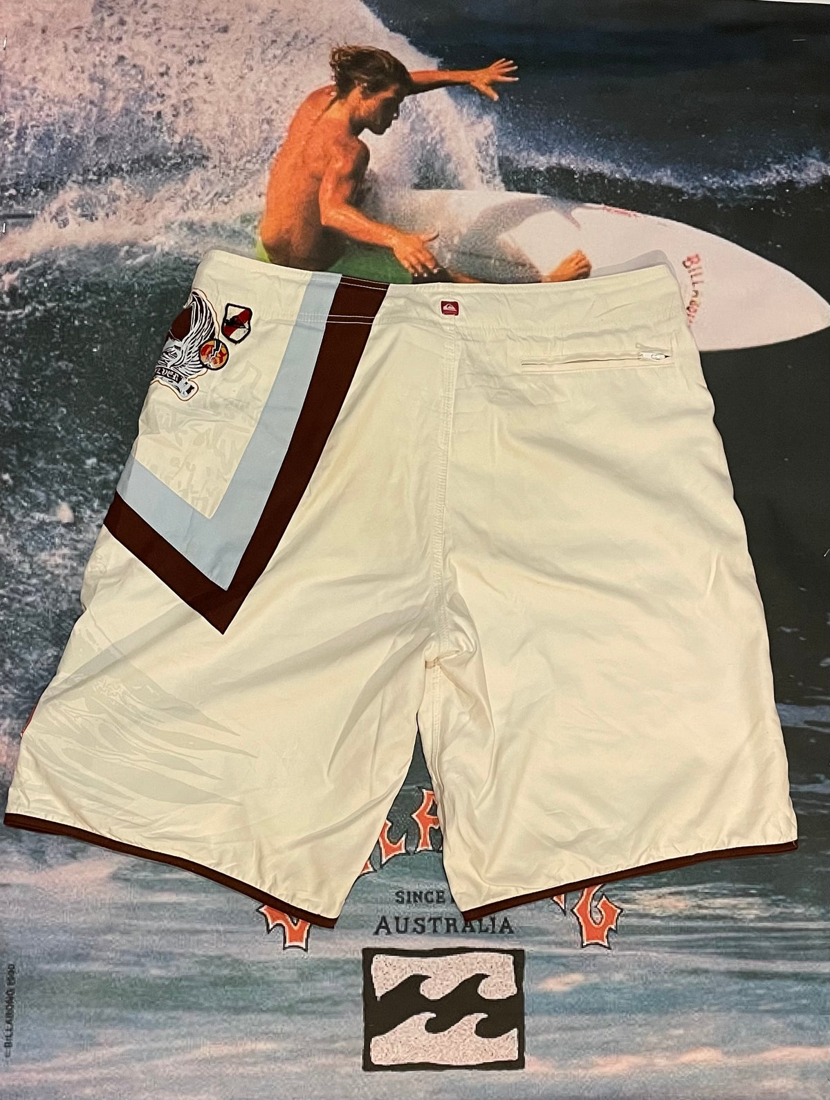 vintage quicksilver boardies w36