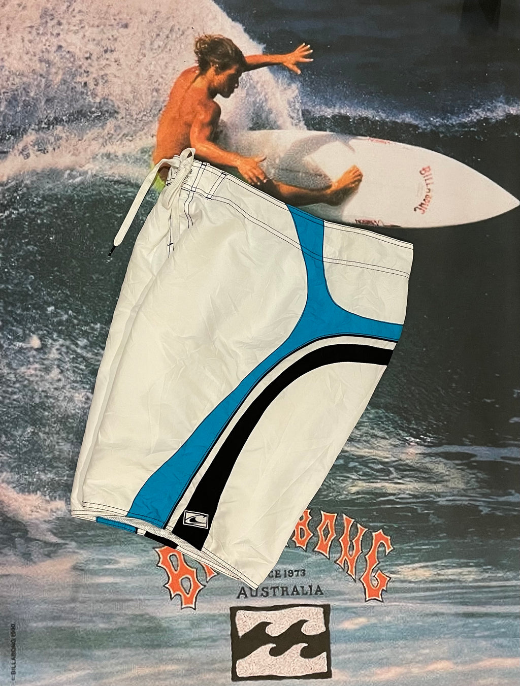 White O'niell boardies w 38