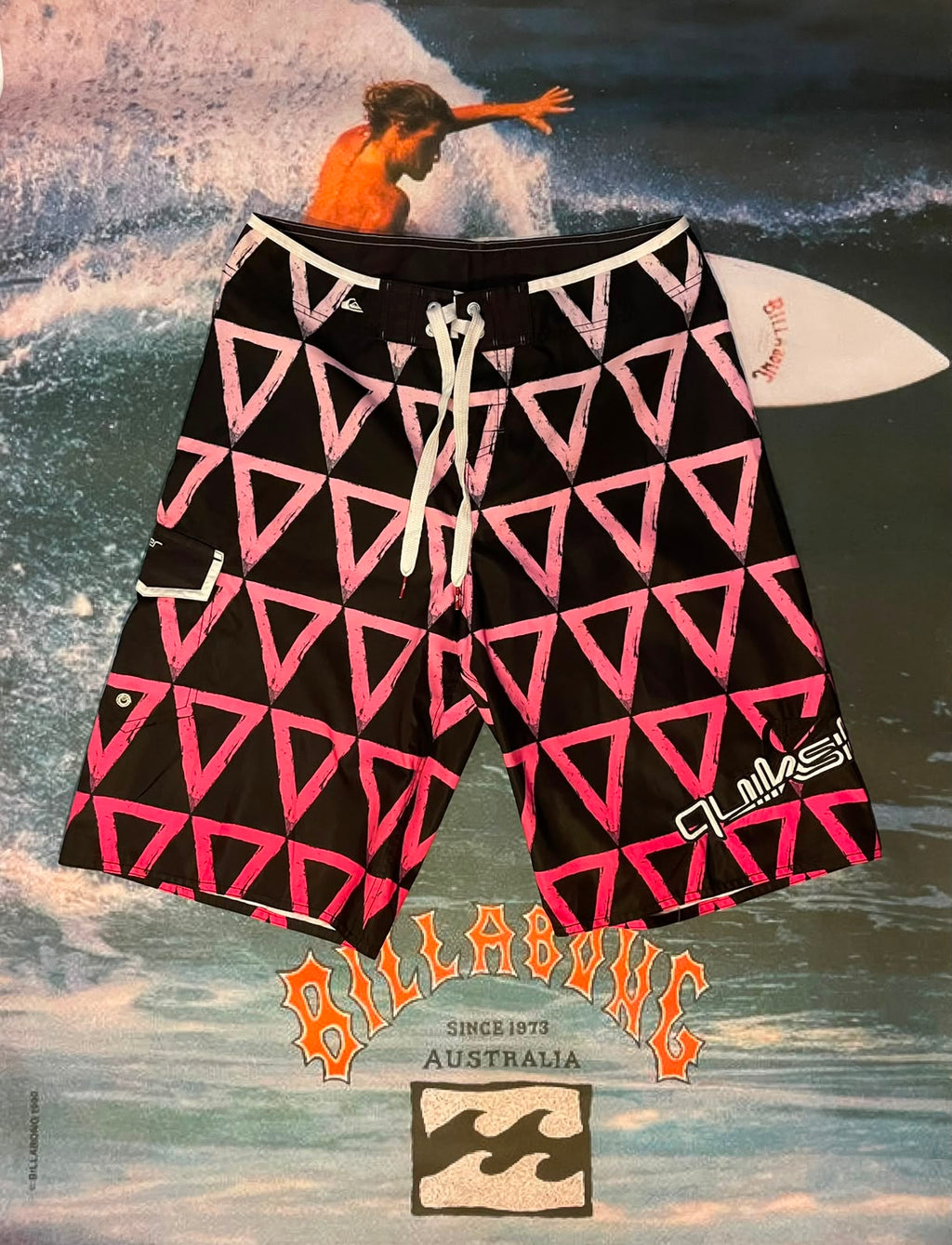 triangle quicksilver boardies w31