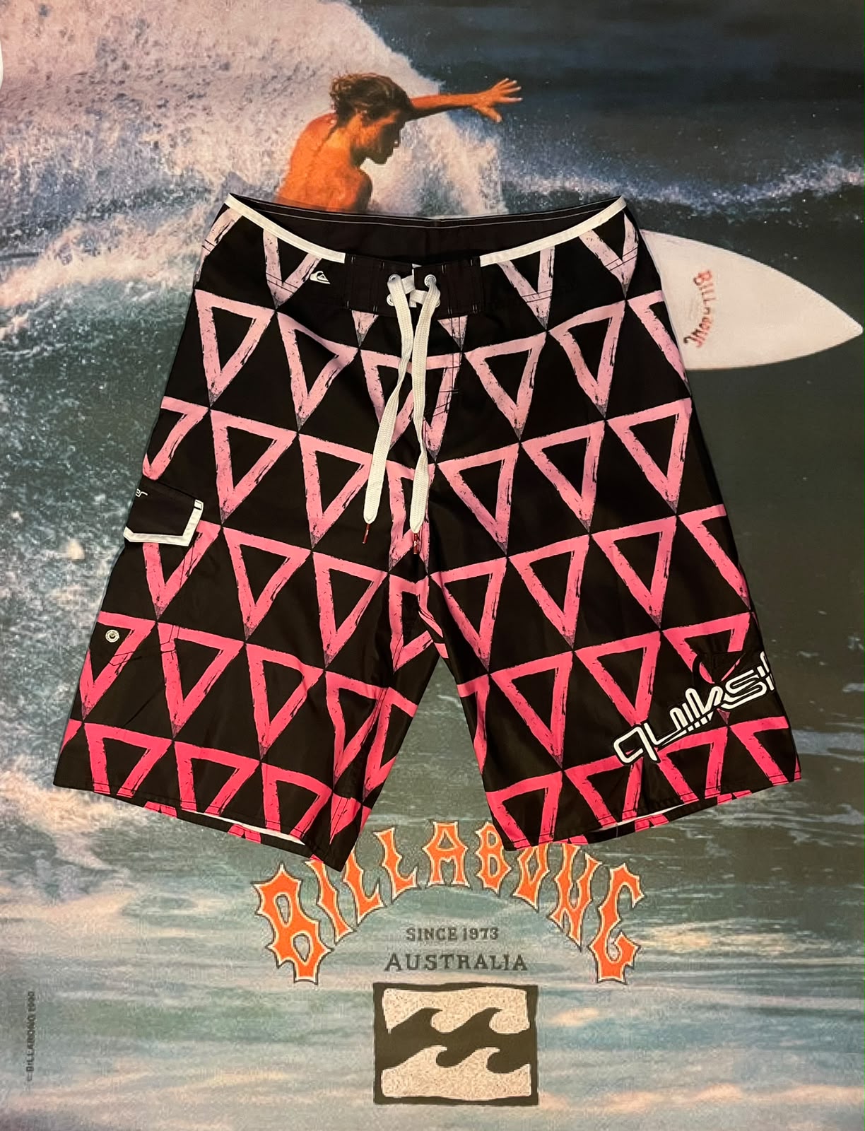 triangle quicksilver boardies w31