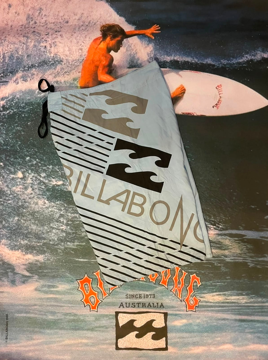 vintage blue billabongs w36